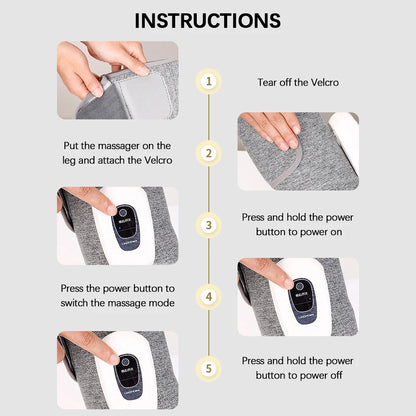 3-in-1 Arm And Leg Compression & Massage Therapy Device